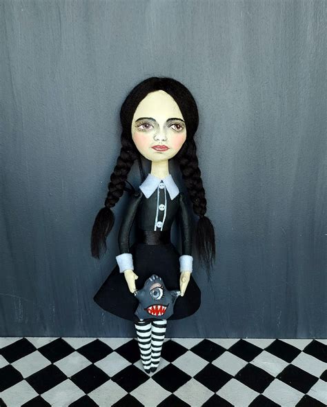 wednesday addams doll uk